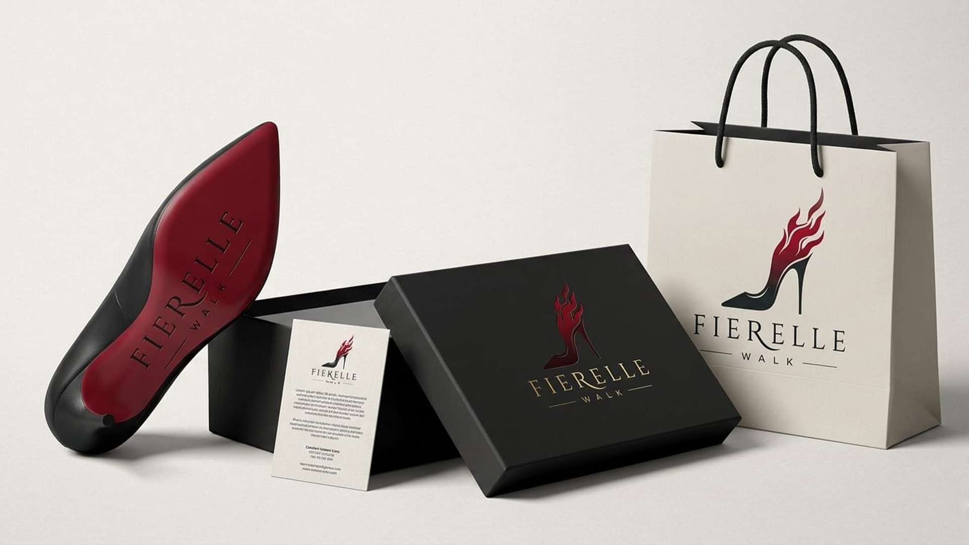 Fierelle Walk brand identity